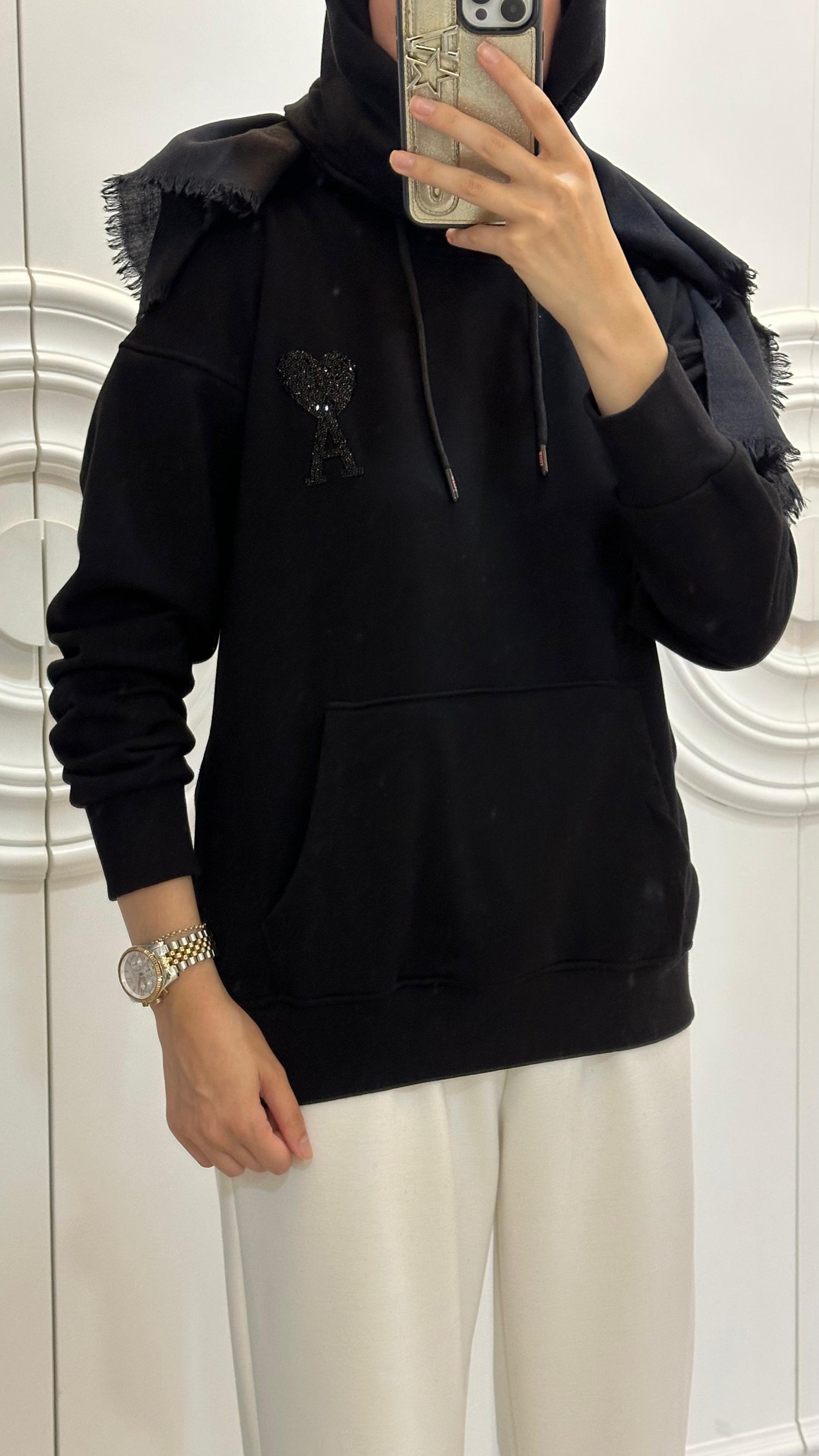 AMI SIYAH SWEAT - nuha collection