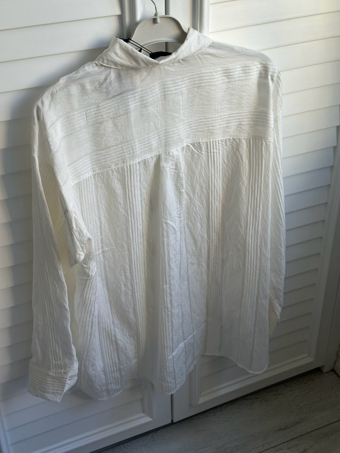 BEYAZ CIZGILI GOMLEK - nuha collection