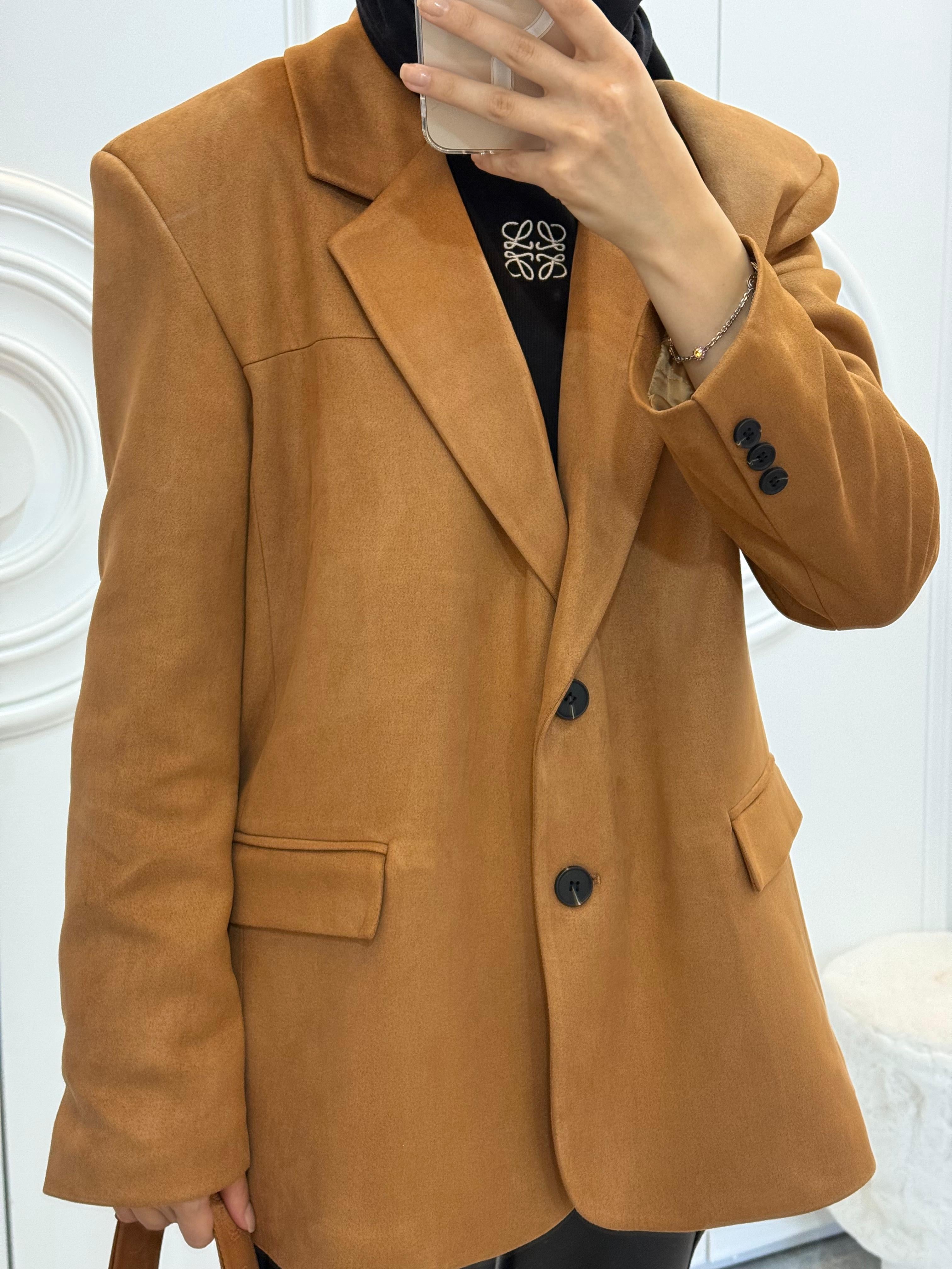 SUET BLAZEER CEKET - nuha collection