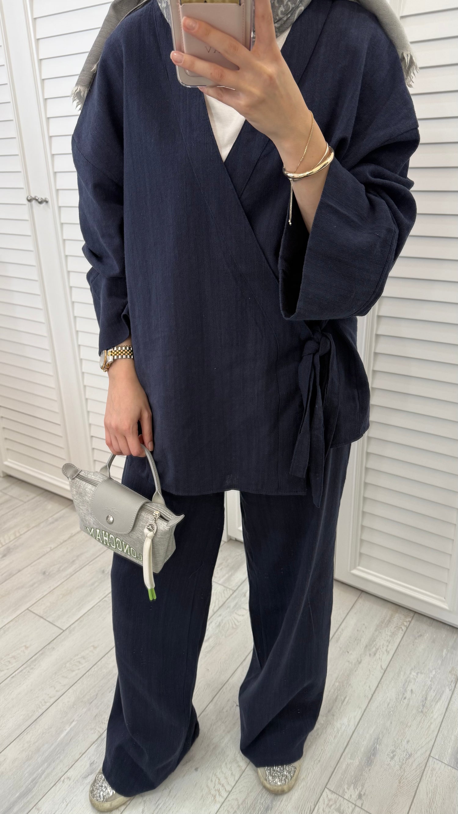 Keten Kimono Takım
