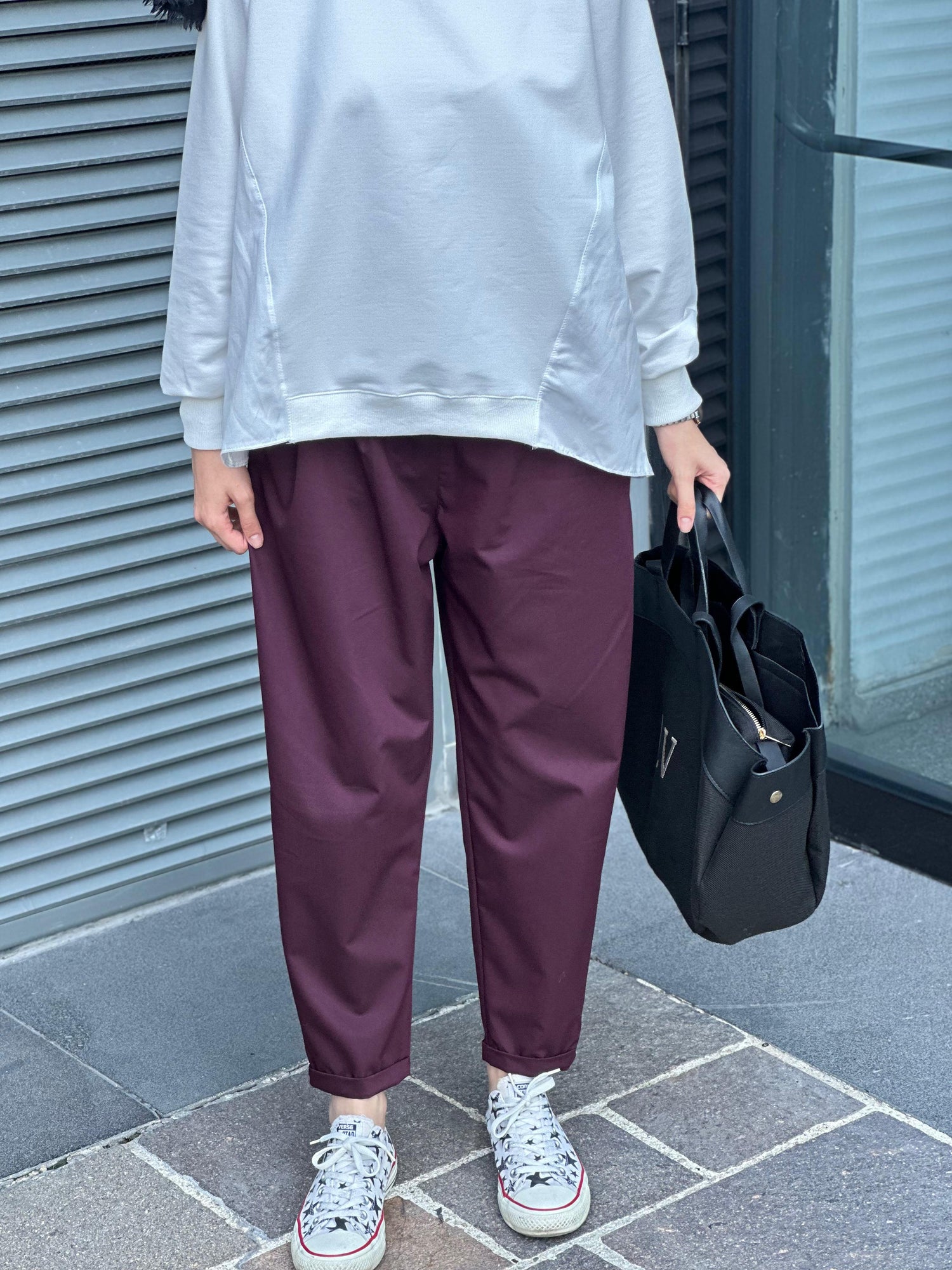 BORDO HAVUC PANTOLON - nuha collection