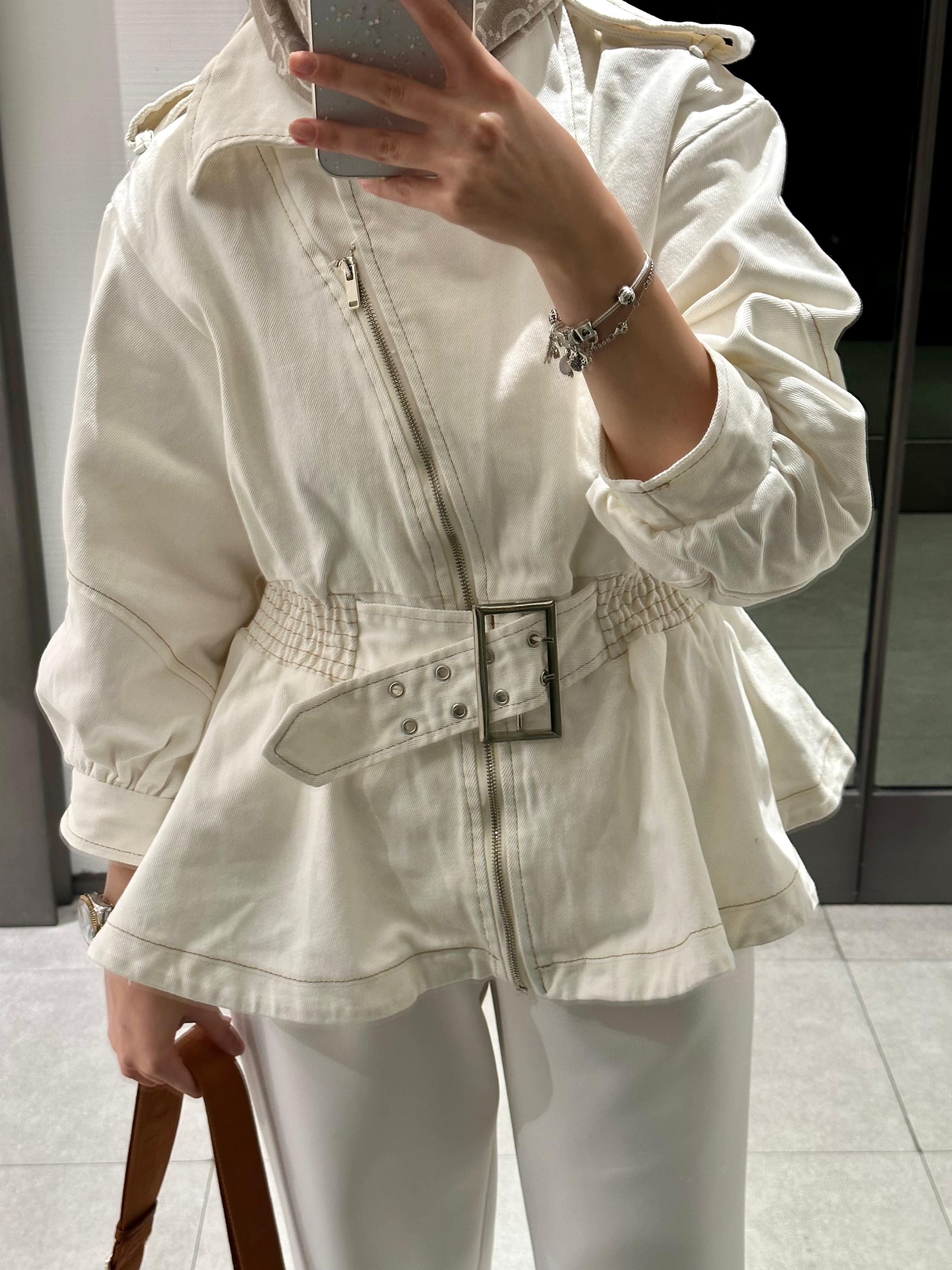 TASARIM KOT CEKET KREM - nuha collection