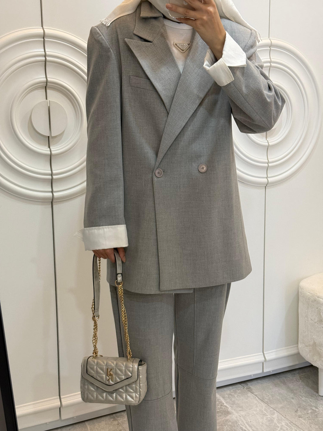 ACIK GRI GRABLEC TAKIM - nuha collection