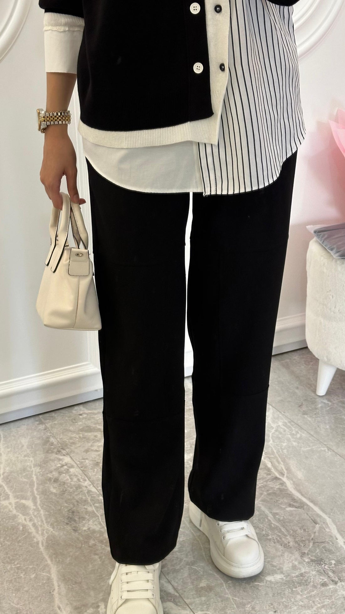 SIYAH PANTOLON - nuha collection