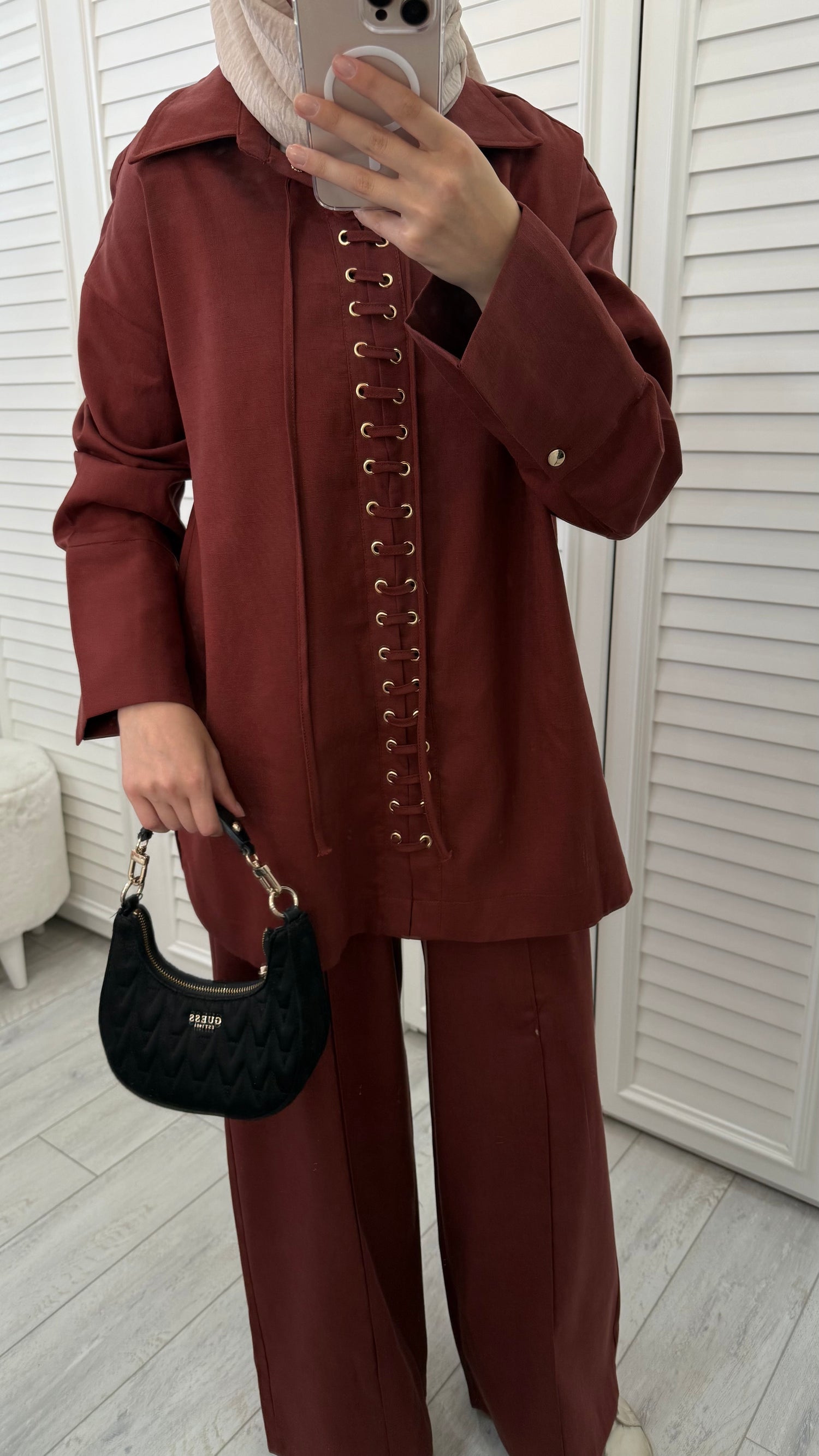 Tech İp Keten Takım