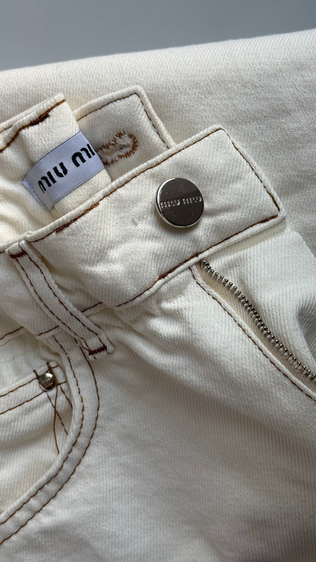 Miu Miu Kot Pantolon