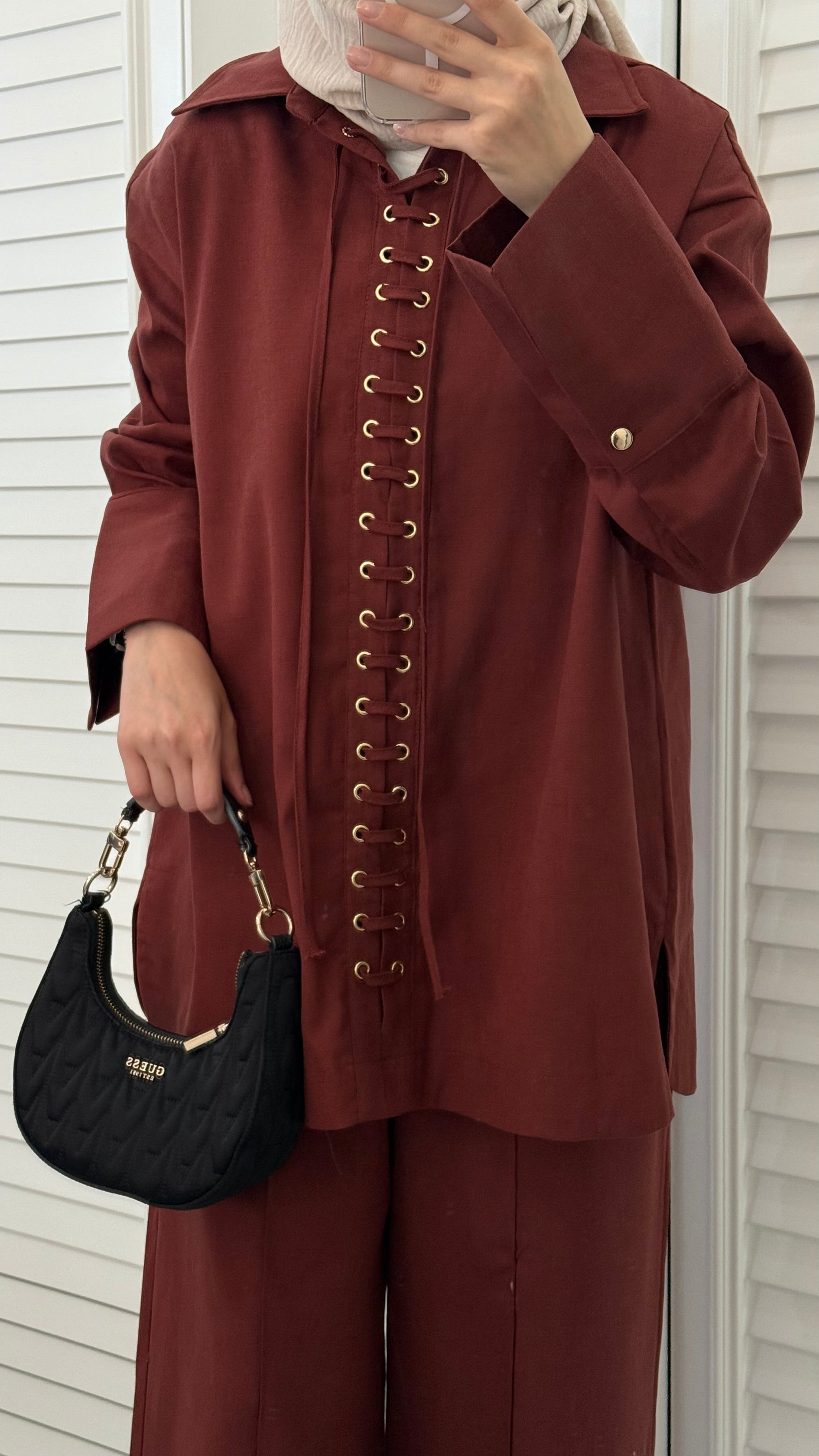 Tech İp Keten Takım