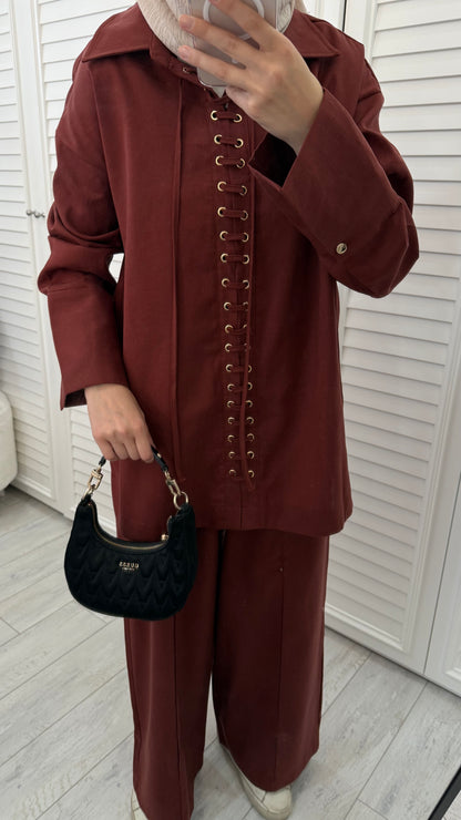 Tech İp Keten Takım