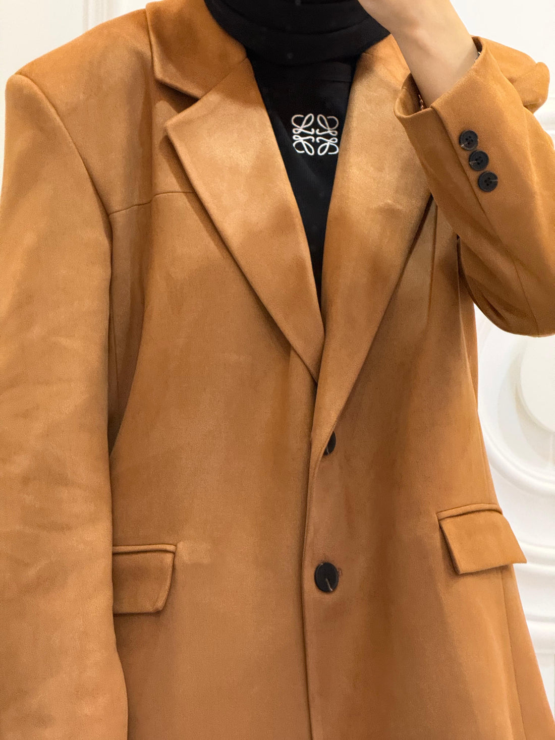 SUET BLAZEER CEKET - nuha collection