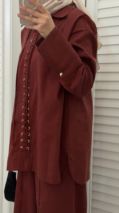 Tech İp Keten Takım