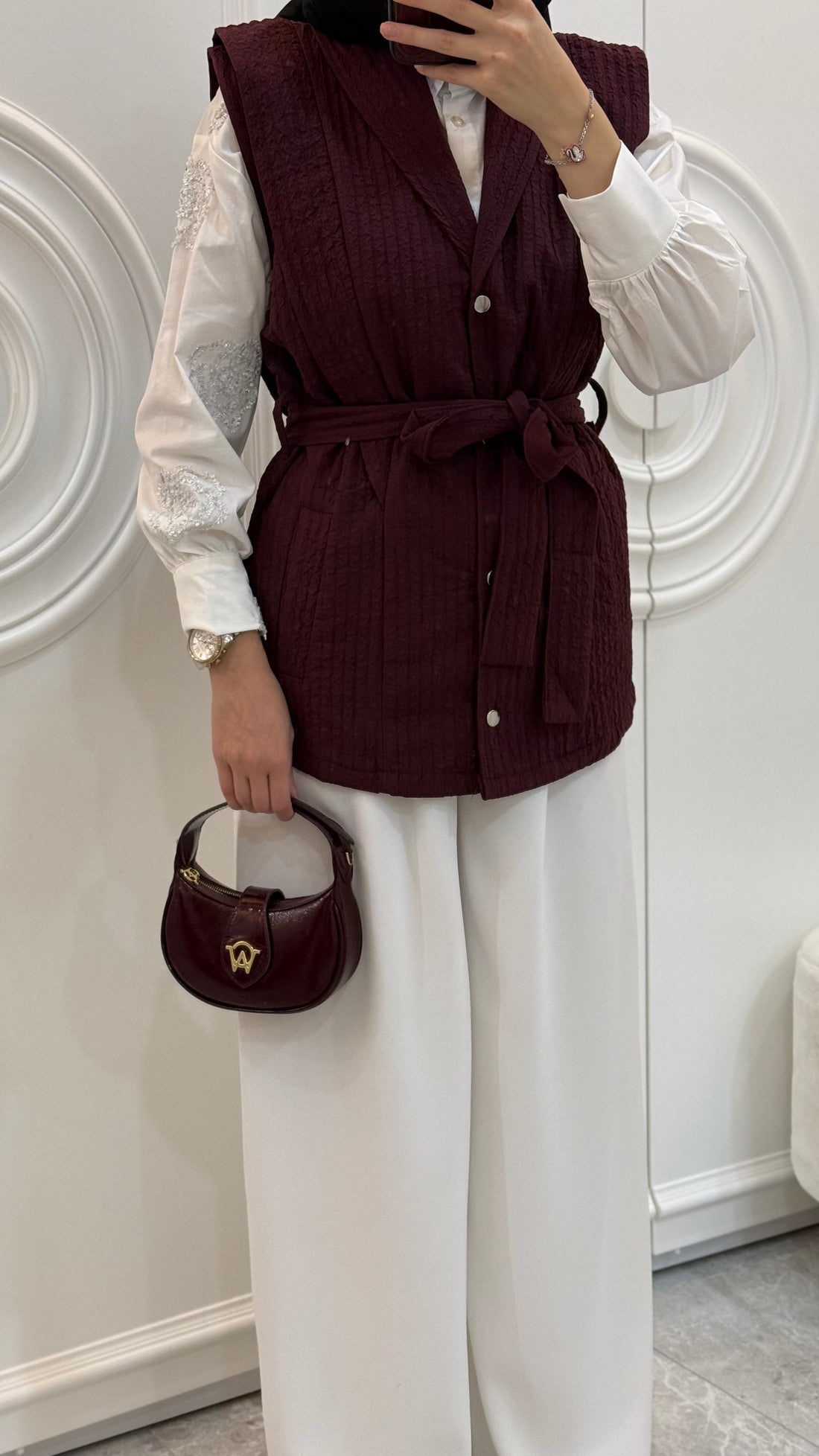 MAYA YELEK 3’LU TAKIM - nuha collection