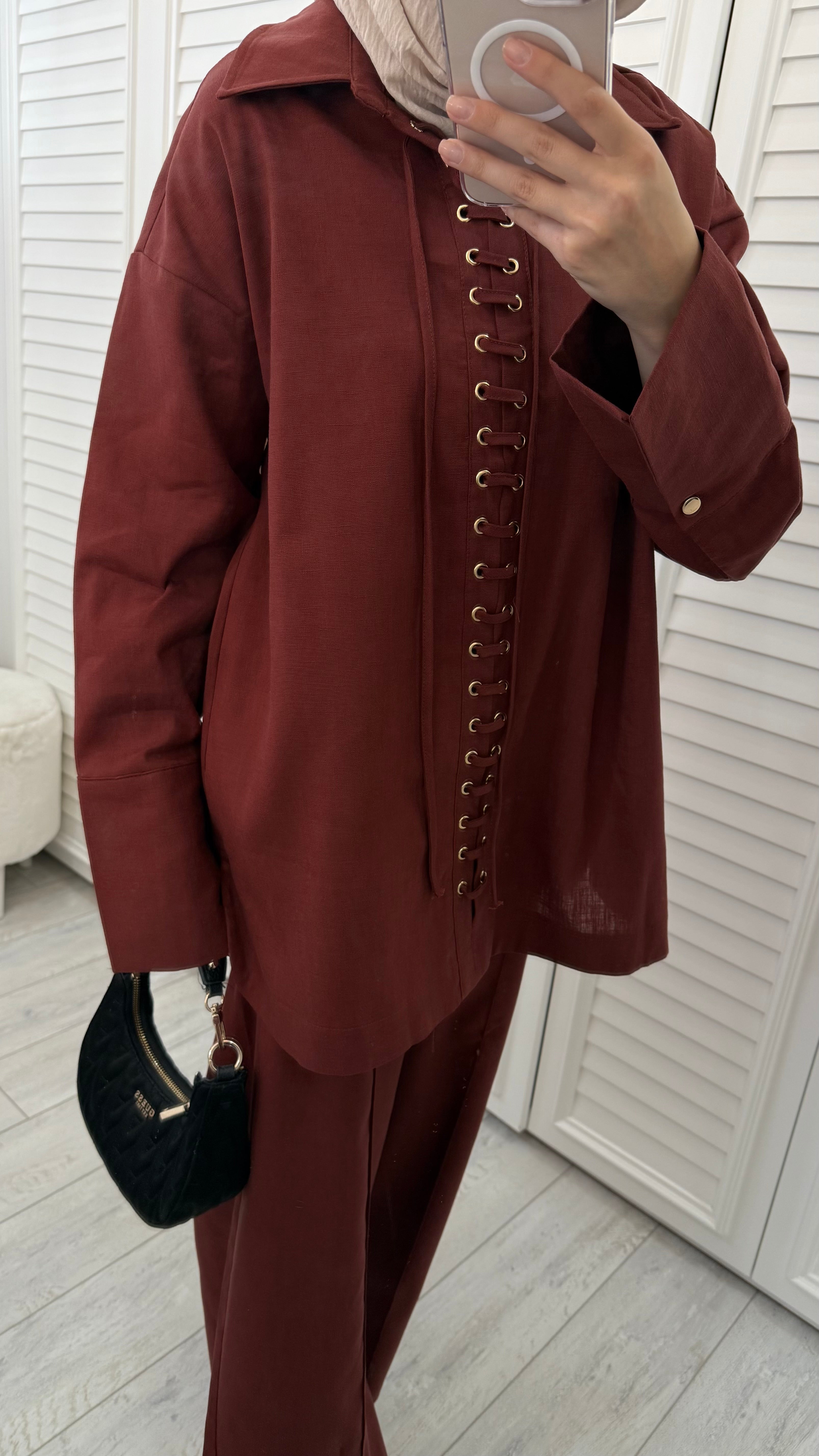 Tech İp Keten Takım