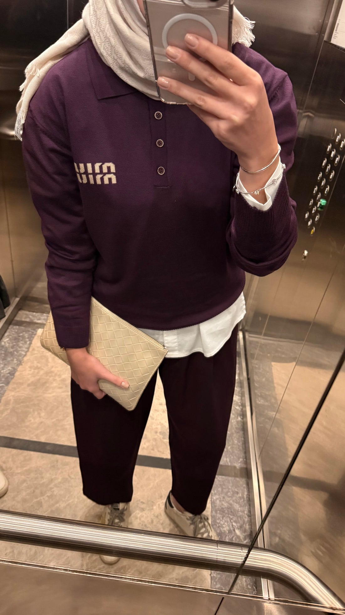 Miu Miu Kazak/ Mürdüm Pantolon Takım